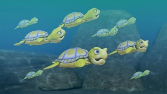 Dinosaur Train Submarine: A Sea Turtle Tale