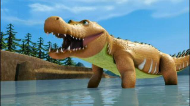Tiny and the Crocodile