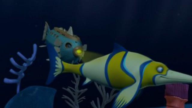 Dinosaur Train Submarine: Otto Opthalmosaurus