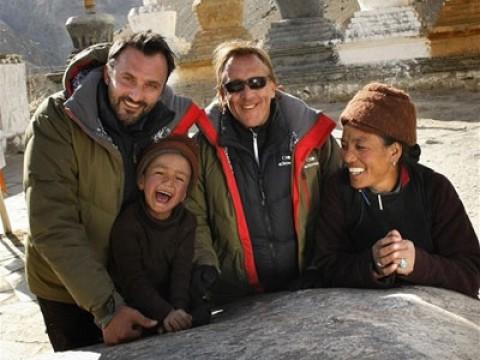 Gilbert Montagné chez les Zanskarpas de l'Himalaya