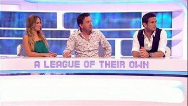 Lee Mack, Gabby Logan and Frank Lampard