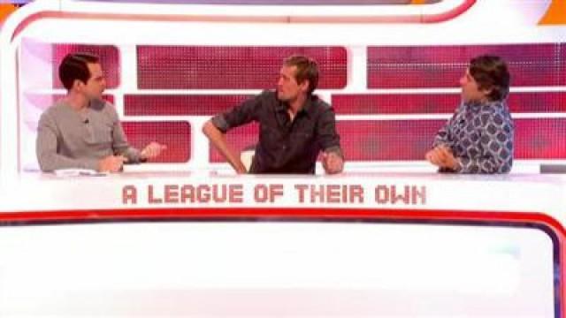 Peter Crouch, Jimmy Carr and Louise Hazel