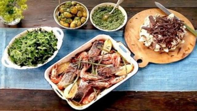 Fish Tray Bake