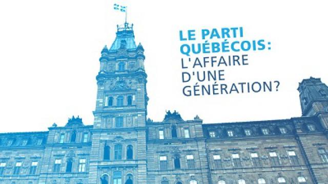 Le parti québecois, l'affaire d'une génération?
