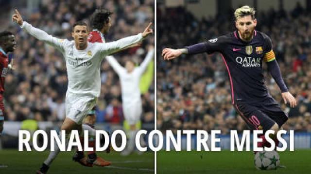 Ronaldo contre Messi