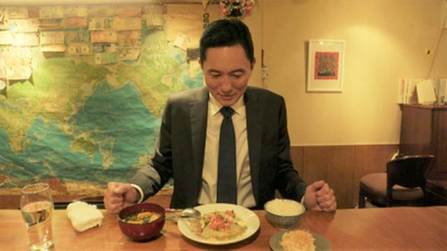 Cabbage Rolls Set Meal at a Ginza Bar in Hibiya, Chuo Ward, Tokyo