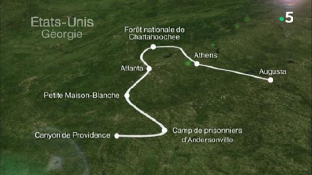 USA - Georgia: Augusta to Providence Canyon