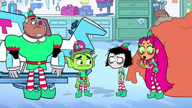 Teen Titans Save Christmas