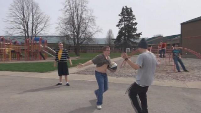 Mike And Jordan Get Athletic