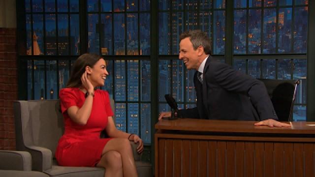 Alexandria Ocasio-Cortez, Andrew Rannells, Carla Lalli Music