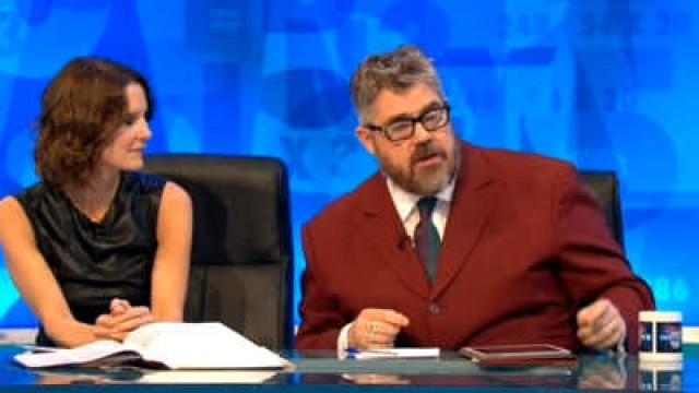 Roisin Conaty, David Mitchell, Phill Jupitus, Dennis Taylor