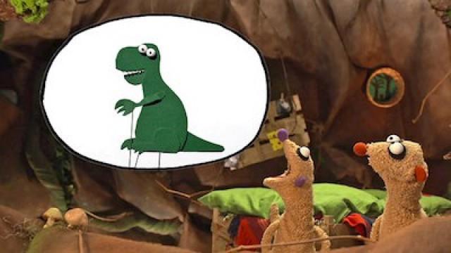 Der Dinosaurier mit dem Handy