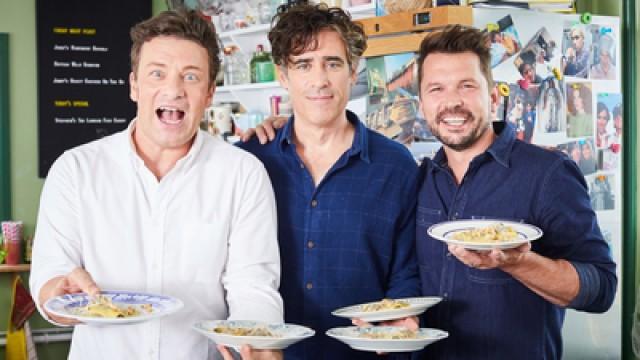 Stephen Mangan & Fresh Pasta Ravioli