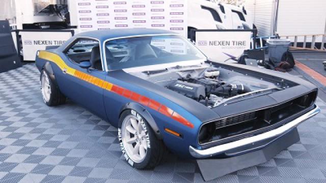 Drift ’Cuda Hits the SEMA Show and Then the Track!! #fishtailcuda