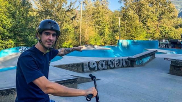 JE RETOURNE DANS LE SKATEPARK CACHÉ !