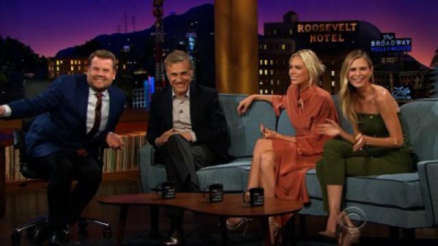 Christoph Waltz, Erin Foster, Sara Foster, George Ezra