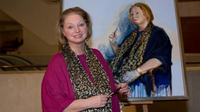 Painting Hilary Mantel