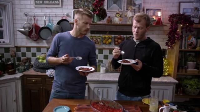 Bruschettas, Tomate Recheado e Mousse de Chocolate