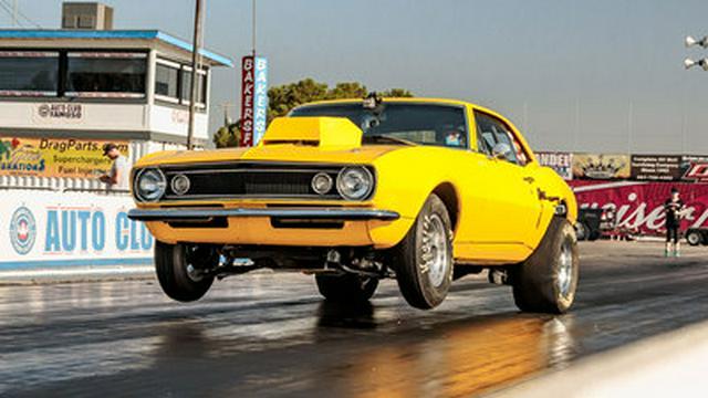 Crusher Camaro Wheelies!