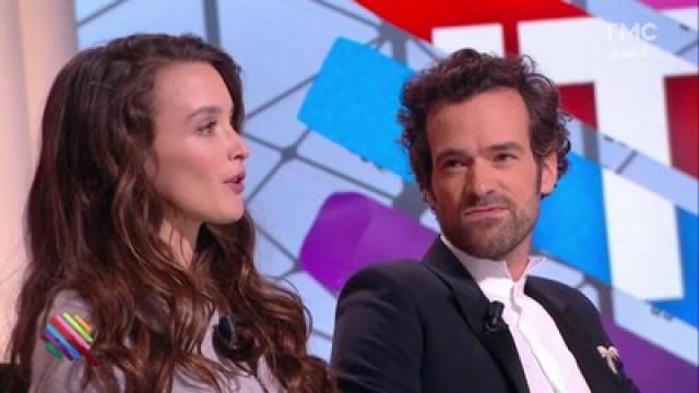 Avec Romain Duris et Charlotte Le Bon