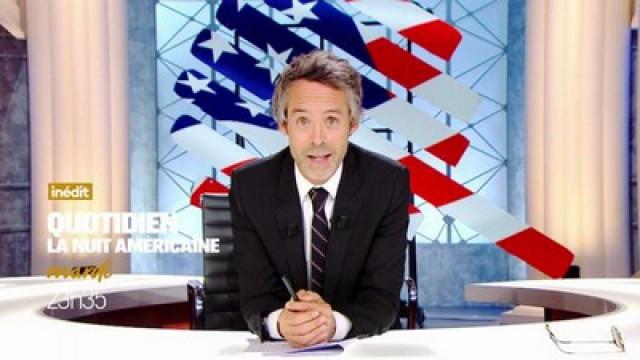 Yann Barthès présente la Nuit Américain