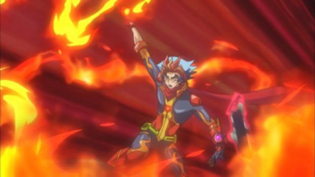 Duelist Clad in Flames