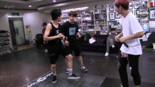 Attack on BTS at dance practice