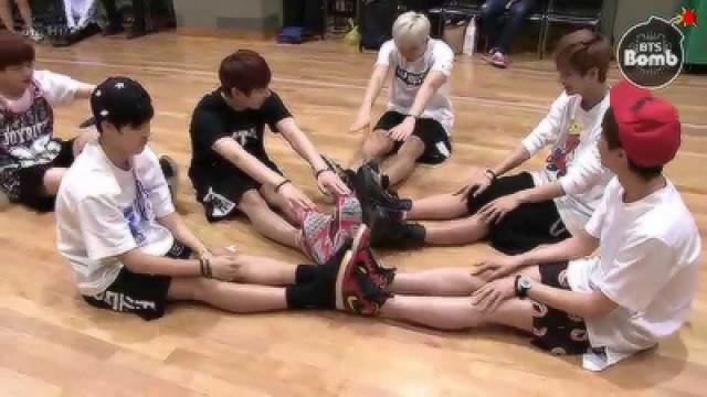 BTS stretching Time