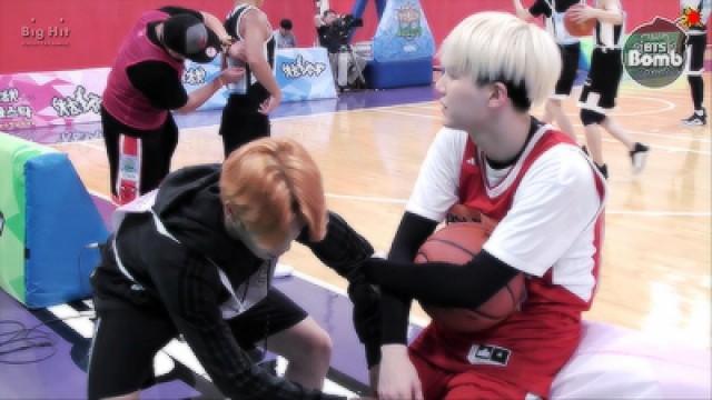 Shooting guard SUGA with cheerleader 2 Jimin