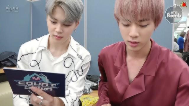 Jin&Jimin M countdown Special MC