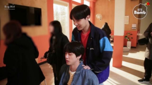 Jin & j-hope Massage Time?!