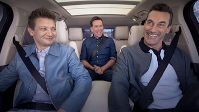 Jeremy Renner, Jon Hamm & Ed Helms