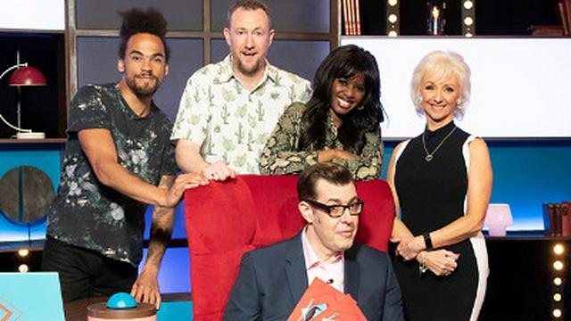 Dev Griffin, Alex Horne, Debbie McGee and June Sarpong (2/5)