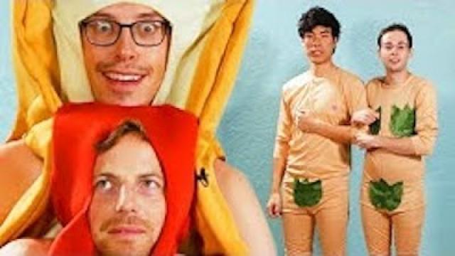 The Try Guys Try Cringey Couples Halloween Costumes