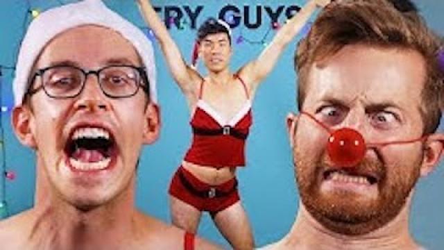 The Try Guys Try Naughty Christmas Costumes