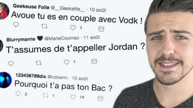 VOS QUESTIONS GÊNANTES...