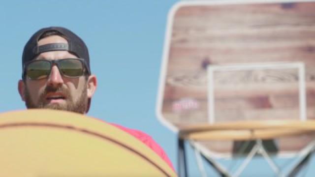 Giant Basketball Trick Shots