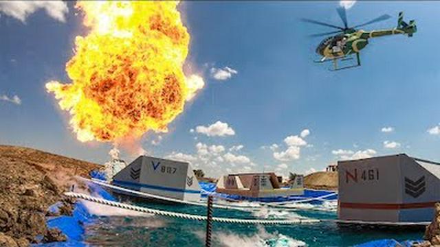 Helicopter Battleship Battle