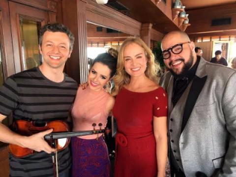 Tiago Abravanel, Lucas Lima e Sandy