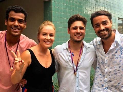 Daniel Rocha, Marcello Melo Jr. e Ricardo Pereira