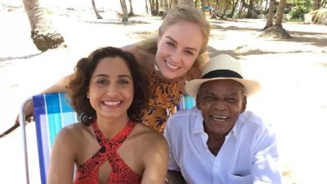 Emanuelle Araújo, Camila Pitanga e Antônio Pitanga