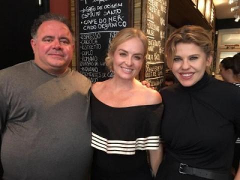 Léo Jaime e Bárbara Paz