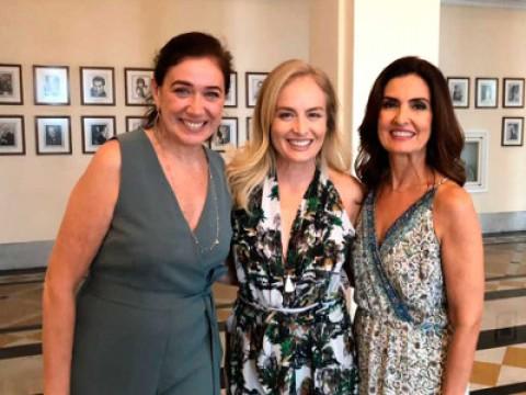 Fátima Bernardes e Lília Cabral