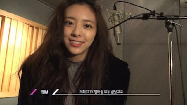 ITZY in the Recording Room!