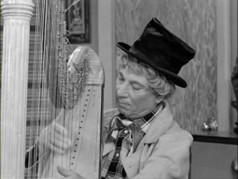 Lucy and Harpo Marx