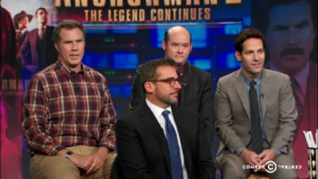 Steve Carell, Will Ferrell, David Koechner & Paul Rudd