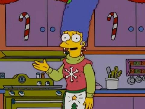 The Simpsons' Christmas Message