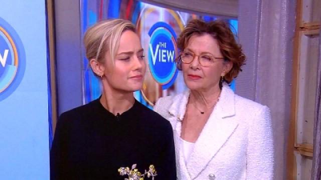 Brie Larson & Annette Bening; Janice Dean