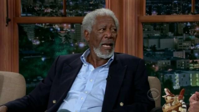 Morgan Freeman; Cathy Ladman