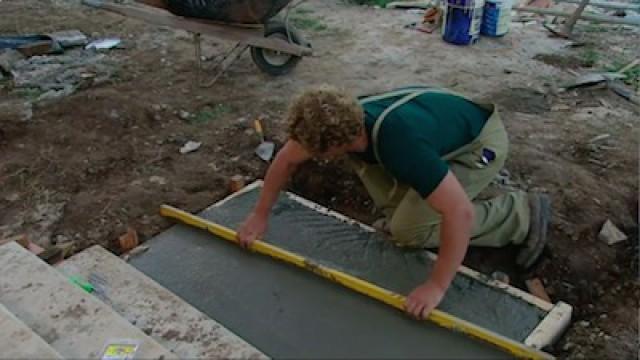 Laying a Level Concrete Pad